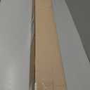 HESTIA No Drill Cordless Room Darkening Vinyl Mini Blinds, 1 L-Shaped PVC Slats Venetian Horizontal Blind Privacy Indoor Window Coverings for Bedroom, Bathroom and Kitchen, Cream, 42.5" W X 50" H