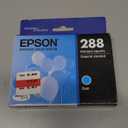 EPSON 288 DURABrite Ultra Ink Standard Capacity Cyan Cartridge (T288220-S) Works with Expression XP-330, 430, 434, 340, 440, 446 (1 Count (Pack of 1))