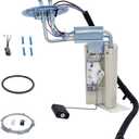 Fuel Pump Module Assembly for 1992 1993 1994 1995 1996 1997 1998 Ford F-150 F-250 F-350 F Super Duty L6 4.9L V8 5.0L 5.8L 7.5L 19 Gallons Driver Side Mount 2 Tube Ports SP2006H