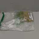 Miucat 42pcs Gold Snowflake Ornaments - Christmas Tree Decorations, Hanging Snowflake Decorations, Plastic Glitter Snow Flakes for Christmas, Winter, Party