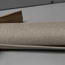 Door Mat 32"x47", Non Slip Washable Indoor Door Mat, Khaki, 2'8" X 3'11"