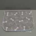 Puppy Pee Pads for Dogs, Washable Puppy Pad with Pheromones, Reusable Puppy Pads Washable for Dogs & Cats, Durable Leak-Proof & Anti-Slip Pet Training Pads for Home & Travel (Grey, S: 16"  24") (Gray)