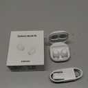 Samsung Galaxy Buds FE True Wireless Bluetooth Earbuds, In-Ear Secure Fit, Noise Cancelling, Auto Switch Audio, Touch Control, Built-in Voice Assistant, White 