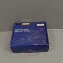 Retractable Ratchet Straps (2-Pack) - 1'' x 11.5' (1, 800lb Break Strength) - Heavy Duty Auto Self Retracting Tie Down Straps for Truck, Cargo Trailer, Motorcycle, Rad & More - Orange