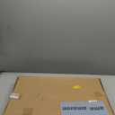 HOURIA Blue White Abstract Neutral Framed Canvas Wall Art Set,Minimalist Boho Waves Lines Wall Decor,Modern Geometric Shapes Print,Mid Century Grunge Artwork for Living Room,Bedroom,Office- 16"x24"x3