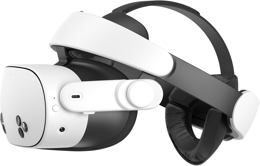 KIWI design H4 Halo Comfort Head Strap Compatible with Meta Quest 3/Quest 3S, Made for Meta, Non-Battery Lightweight Head Strap