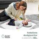 Babymoov Lovenest Organic Baby Infant Cushion, Pediatrician Designed Versatile, Comfortable, Machine-Washable Head and Neck Support (Made in Europe), Baby Registry Must Have