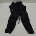 Dark Lightning 3/2mm Kids Wetsuit for Boys and Girls, Neoprene Thermal Swimsuit, Toddler/Junior/Youth One Piece Wet Suits for Scuba Diving, S