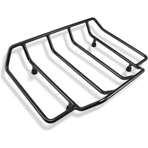Motorcycles Air Wing Tour-Pack Black Luggage Rack Carrier Trunk Top Rack Rail Mount Compatible with Harley Touring CVO Street Glide Electra Glide Road Glide Road King Ultra Limited 1984-2025