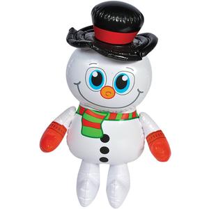 Rhode Island Novelty New 24" Inflatable Frosty Snowman Winter Christmas Decoration (097138871176)