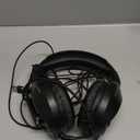 ZIUMIER Gaming Headset with Microphone, Compatible with PS4 PS5 Xbox One PC Laptop, Over-Ear Headphones with LED RGB Light, Noise Canceling Mic, 7.1 Stereo Surround Sound (Black)