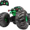 Monster Jam, Official Mega Grave Digger All-Terrain Remote Control Monster Truck, Over 2 Ft. Tall, 1:6 Scale, Kids Toys for Boys and Girls Ages 4 and Up (Mega Grave Digger (V2))