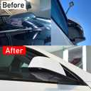 Jaronx Compatible with Tesla Model Y Mirror Bottom Cover 2018-2025, Right Passenger Side Rearview Mirror Lower Base Trim Base Cover Replacement for Tesla Model Y Accessories (Right)