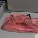 TOPASION Mesh Shower Caddy Bag Portable Hanging Toiletry and Bath Organizer with Zipper for Travel, Gym, Camping, College Dorms, Beach