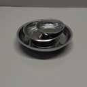 HORUSDY Magnetic Tray | 3-Piece | Round Magnetic Parts Tray | 3 Inch 4 Inch 6 Inch Magnetic Tray for Mechanic's | Stainless Steel