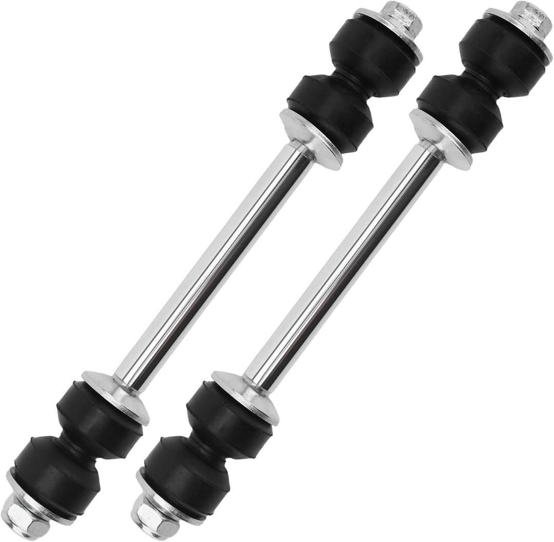 K80631 Front Sway Bar Link Kit Compatible with Chevy Silverado Suburban 1500/2500HD 1999-2019, Tahoe 1995-2006 Yukon XL Replaces K700539, 10385580, 15167767 2PCS