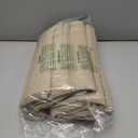 POLYTE 430 GSM Microfiber Oversize Quick Dry Lint Free Bath Towel, 60 x 30 in, 4 Pack (Waffle Weave) (Light Beige)