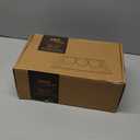 Creative Scents Black Marble Look Home Decor Bowl and Orb Set - Coffee Table Decor for Living Room - Centerpiece Table Decorations for Dining Table, Kitchen Counter, Foyer - Elegant House Decoration