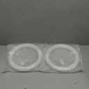 CHKADAWA FCL30/30K T9 9 inch 30 Watts Circular Fluorescent Light Bulbs, Round FCL30EX-L 27K Circline Light Bulb FC9T9/KB 30W 830 3000K, 32030 WW Warm White, G10q 4 Pin Base, 2 Pack