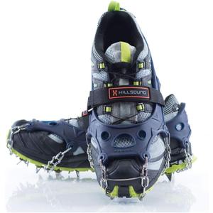 Hillsound Trail Crampon Ultra I Ice Cleat Traction System for Hiking & Trail Running (Large, Black)