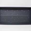10 Plant Growing Trays (with Drain Holes) - 20" x 10" - Perfect Garden Seed Starter Grow Trays: for Seedlings, Indoor Gardening, Growing Microgreens, Wheatgrass & More - Soil or Hydroponic
