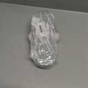 SHIBEVER Women's Slippers Fuzzy Open Toe Slip On Indoor House Shoes Comfy Bedroom Women Slippers (7.5-8, Grey)