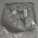 S-2-Way Cat Tunnel for Indoor Cats - 59x10Inches,Collapsible Play Tunnel, Interactive Toy with 2 Hidden-Exits&Hanging Balls, Cat Spiral Tunnel for Cats, Puppy, Kitty, Kitten, Rabbit (Gray)