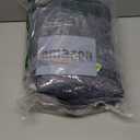 3 Layer 63 x 47 Inches Winter Insulated Window Curtain-Oxford Thermal Insulated Window Blanket with Fastener-Gray Window Insulation Kit for Winter Keeping Warm