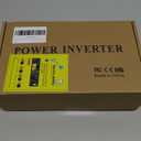 OLTEANP 500 Watt Power Inverter 12V DC to 110V/120V AC Inverter with LCD Screen Display, 2 AC Outlets, 36W TypeC Port, 5V/3A USB Port, Car Power Converter for Truck, Home, Vehicles, Laptop, Trip