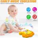 Musical Toys for 1 Year Old Boys and Girls, Baby Light Up Piano Keyboard Musical Toys for Toddlers 1-3, Early Learning Educational Infant Toys, 1 Year Old Baby Boy Girl Toys Gifts (Lion)
