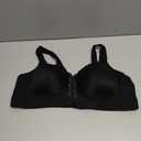 ONLYSTORY Bras for Women No Underwire Comfortable Full Coverage Front Closure Bralettes Wireless Wirefree Everyday Bras (44B, Black)
