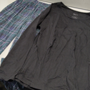 PNAEONG Women's Cotton Long-Sleeve Tops and Full-Length Pajama Set Two-Piece Pjs with Pockets SY008 (Large, Green Plaid)