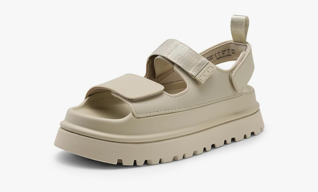 DREAM PAIRS Platform Wedges Sandals for Women Chunky Open Toe Dress Walking Comfortable Flat Sandals for Summer, 9