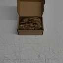 FLUFYMOOZ Ponytail Extension, 12" Short Claw Ponytail Extension Wavy Curly Jaw Clip in Pony tails Hair Extension Natural Synthetic Hairpiece for Women (Golden Blonde with Highlights)