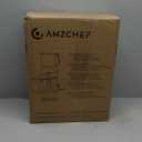 Juicer Machines, AMZCHEF 5.3-Inch Self-Feeding Masticating Juicer Fit Whole Fruits & Vegetables, Cold Press Electric Juicer Machines with High Juice Yield, Easy Cleaning, 250W-Grey (Grey)