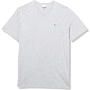 Lacoste Men's Tall Fit V-Neck Short Sleeve Regular Fit Classic T-Shirt L