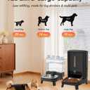 Dog Water Bowl Dispenser for Large Breed with Patent Faucet, 12L/3.2 Gallon