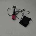 FARERY Mini Waver Curling Iron, 1/2 Inch, Hair Crimper for Women Beach Waves, Keratin & Argan Oil Infused, Dual Voltage, Pouch Bag