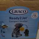 Graco Ready2Jet Compact Stroller – Overhead Friendly Compact Travel Stroller with Automatic Fold, Kingston