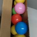 Inflatable Bounce House with Slide, Jumping Castle with Blower, Climbing Wall, Dartboard, Basketball Hoop and 50 Ball Pit Balls, 108x122x86 Inch