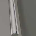 GENIMO 100% Blackout Roller Window Shades, Window Blinds Cordless with Thermal Insulated, UV Protection Fabric, Mini French Door Blinds for Home, Office, Bedroom, Easy to Install, White, 30" W X 72" H