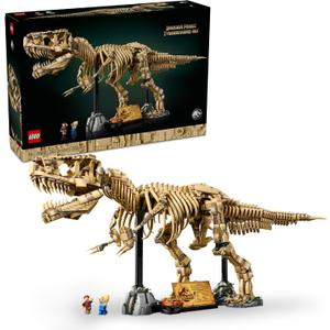 LEGO Jurassic World Dinosaur Fossils: Tyrannosaurus Rex - Building Set for Adults, Ages 18+ - Dinosaur Gift for Movie Lovers - Collectible Home Decor for Bedroom, Office, or Any Room - 76968