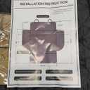 Cargo Liner Dog Seat Cover for Hummer H3 2005-2009 Accessories, Waterproof Pet Trunk Cargo Cover Mat, Non-Slip Pet Cargo Liner, Scratch Proof Trunk Liner, Trunk Mat with Bumper Flap Protector