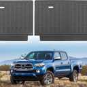 Custom for 2005-2023 Toyota Tacoma Double Cab Rear Seat Backrest Mats All Weather TPE Protection Mat Accessories (for 2005-2023 Toyota Tacoma Double Cab)