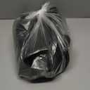 Heonay Clear Zippered Storage Bags Plastic Sweater Storage Bags with Zipper 6 Packs Clothing Organizer for Blankets Linen Sweater Bed Sheet Quilt Clothes Pillow (15.7 x 13.8 x 3.9 Inch, Black)