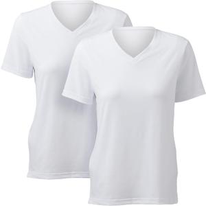 Cricut Women's T-Shirt Blank, V-Neck, DIY Custom T-Shirt, Large