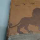 KJV One Big Story Bible, Brown Lion LeatherTouch, Red Letter, Presentation Page, Study Helps for Children, Christ Connections, Memory Verses, Full-Color Maps, Easy-to-Read Bible MCMType