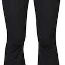 Daisy Del Sol High Waist Comfy Stretch Boho 70s Bell Bottom Fit to Flare Lounge Yoga, L