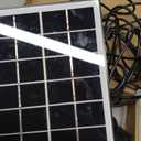 Jutai Solar Fountain Kit Works in Shade Glass,3.5W Solar Water Pump with 2000mAH Battery, Solar Bird Bath Fountain with Sucker and Stake for Garden, Outdoor, Water Feature-16.4ft Power Cord,7 Nozzles (Black)