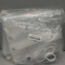 EurCross Clear Shower Curtain Liner 72x76inches Long with 5 Magnets, Heavy Duty Weighted Thick PEVA Shower Liner, Transparent Plastic Shower Curtain for Bathroom with 12 Metal Grommets